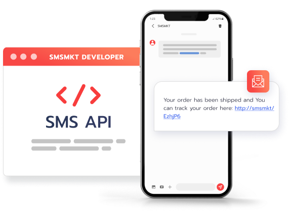 บริการ SMS API